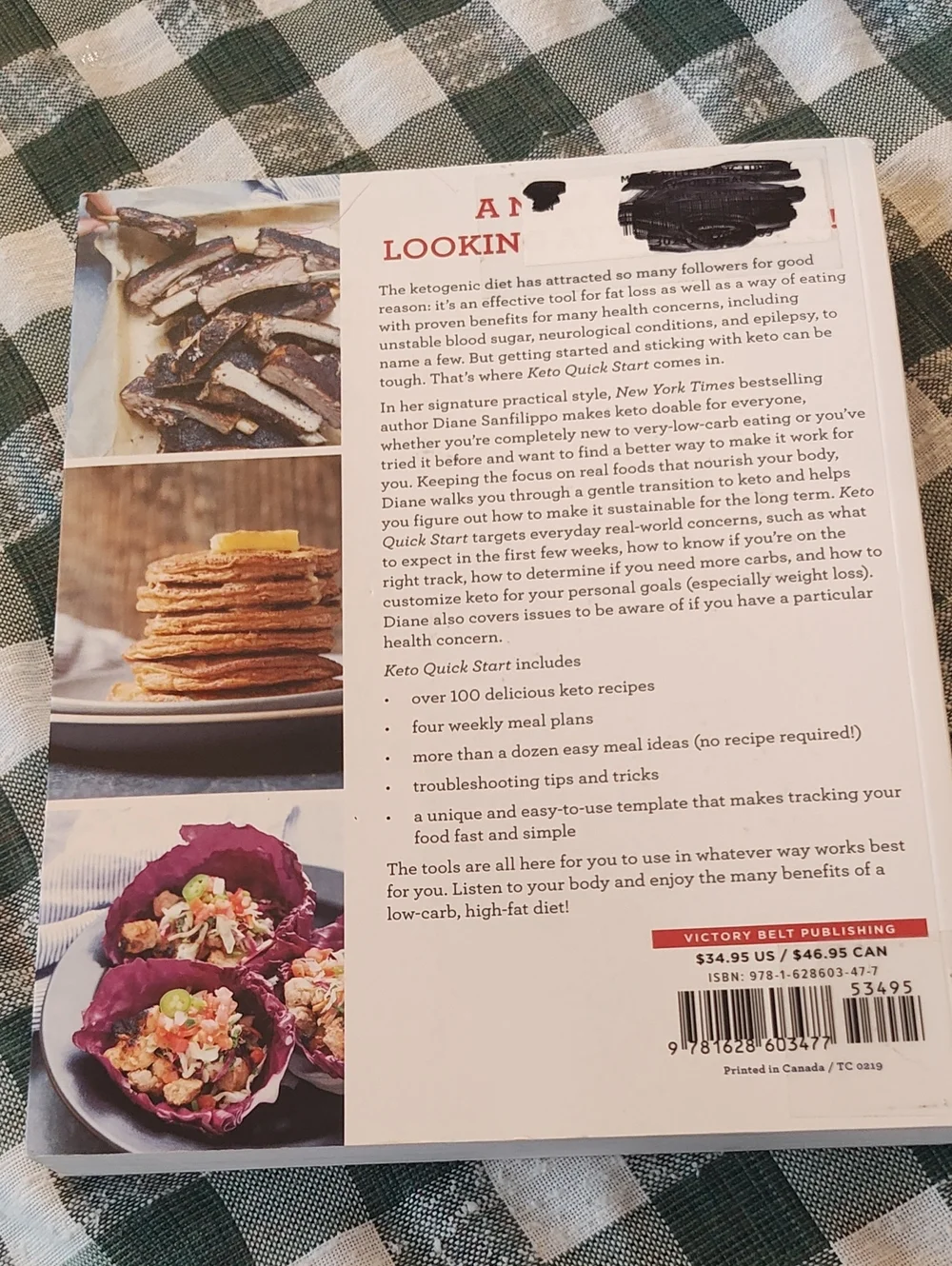 COOKBOOK: KETO QUICK START DIET